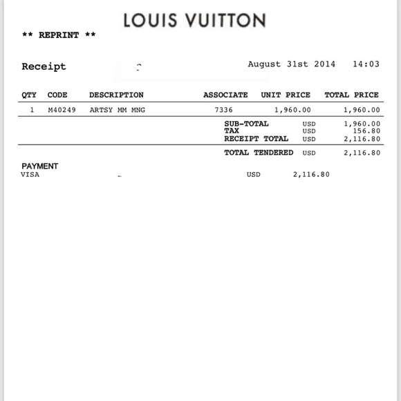Louis Vuitton Artsy Pm Size Chart